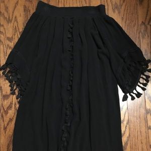 black dress